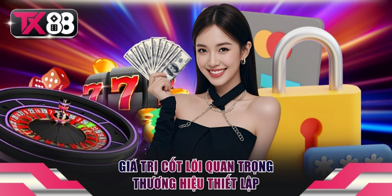 Giá trị cốt lõi quan trọng thương hiệu thiết lập
