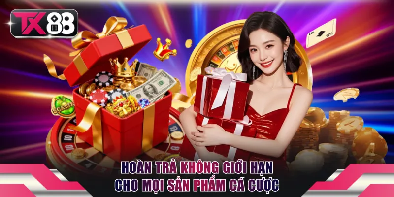 Hoàn trả mức cao cho các loại hình cược