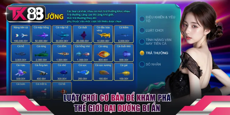 Luật chơi cơ bản để khám phá thế giới đại dương bí ẩn